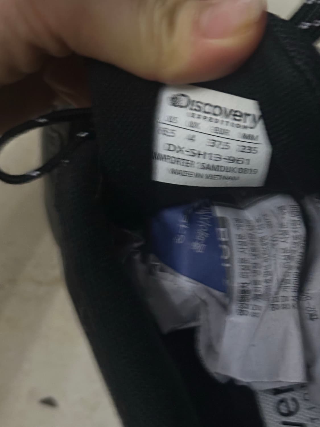 새상품) 디스커버리 DX-SH13-961 블랙 운동화 235 상품이미지8