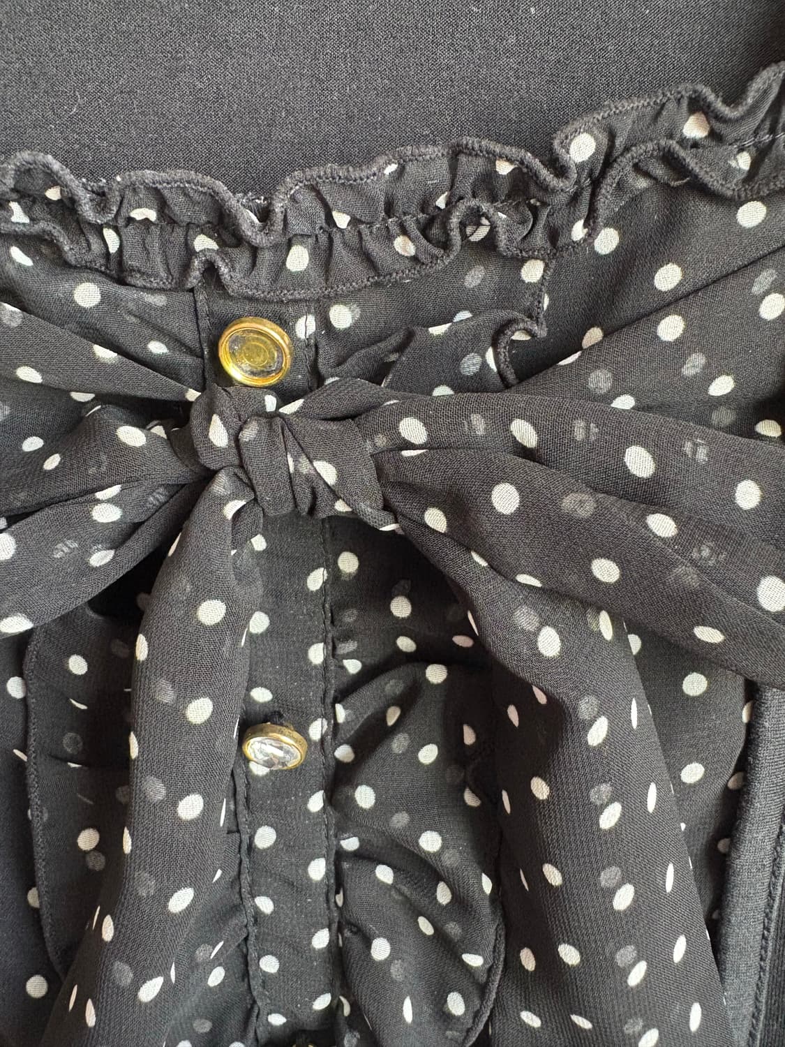 도트 로걀탑 빈티지 상품이미지2