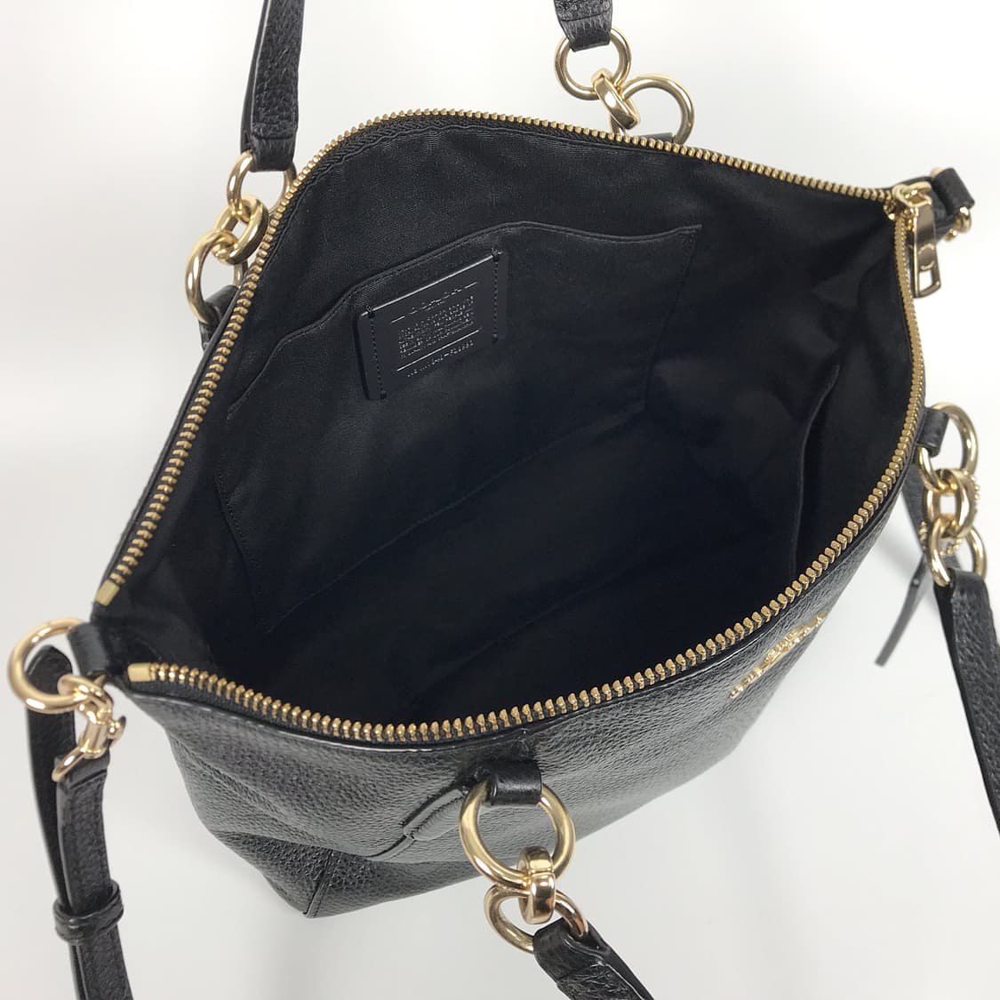 코치 COACH 가죽 2way 토트 백 숄더백 여성 가방 상품이미지8