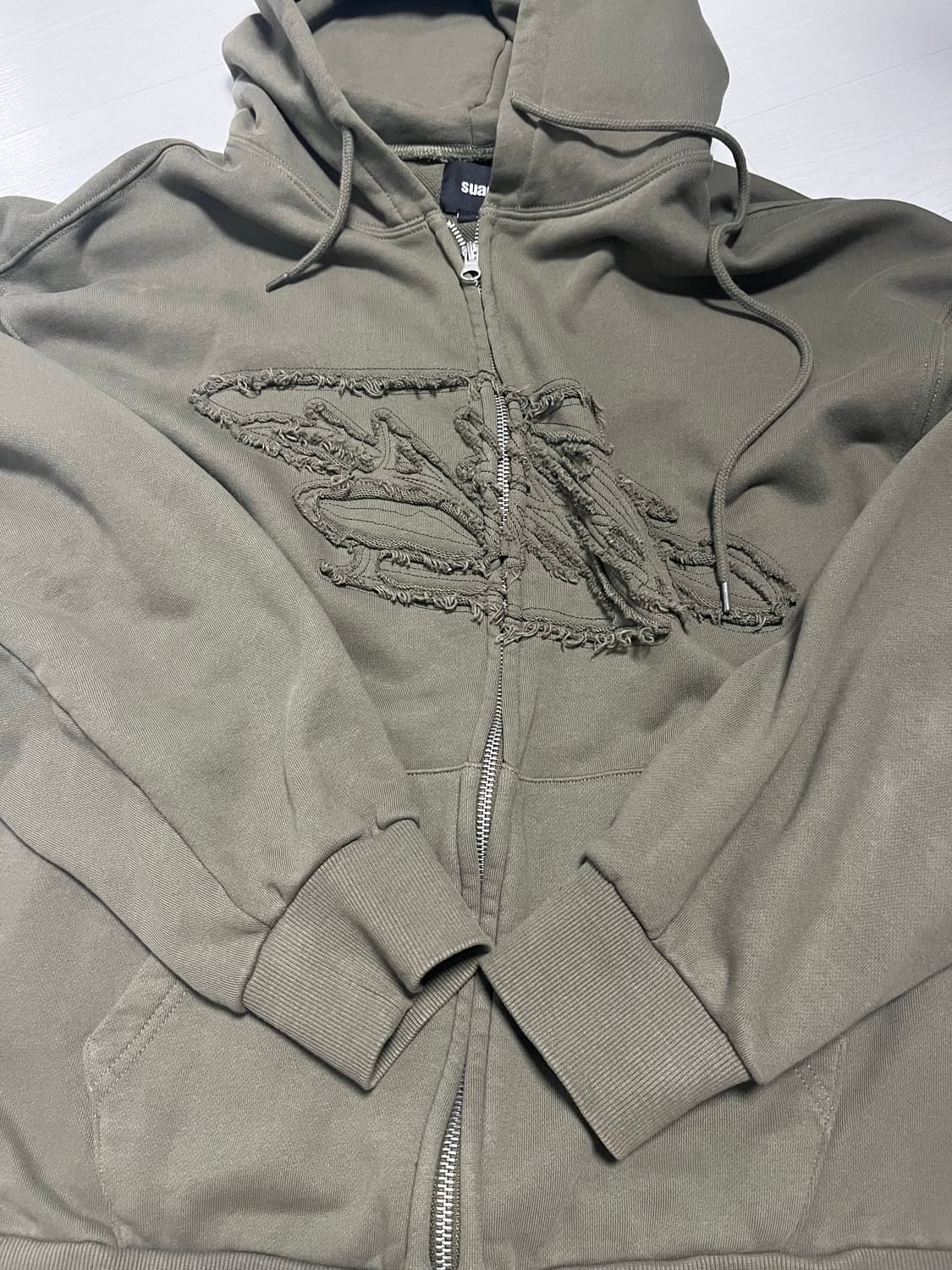 Suade 스웨이드 후드집업 L 상품이미지2