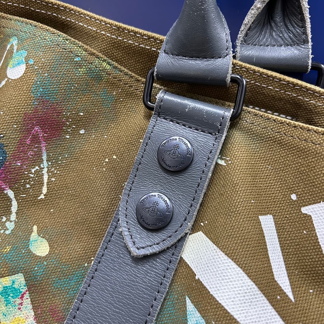 Vivienne Westwood Big Canvas Shopper Bag 상품이미지3