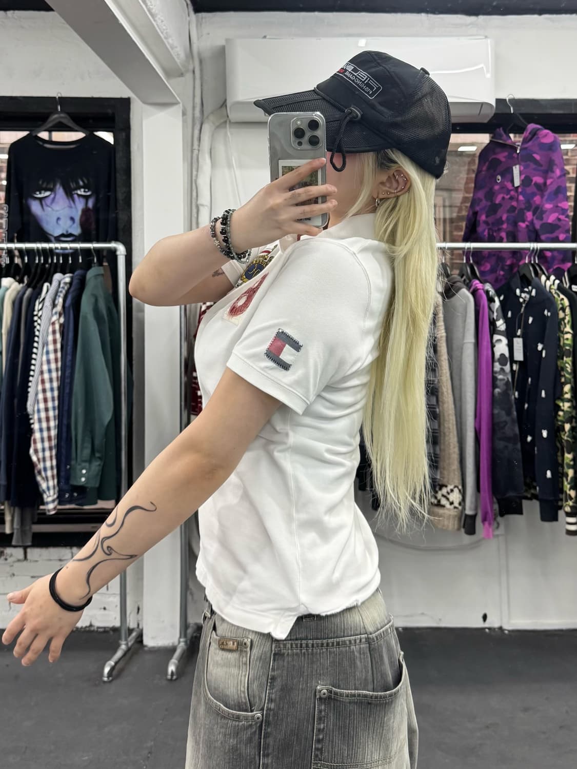 타미 힐피거 패치워크 PK 티셔츠 상품이미지4