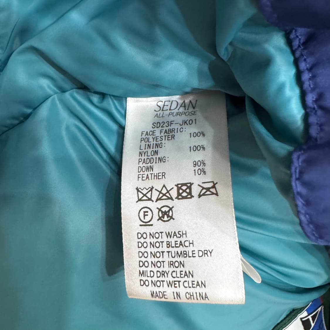 SEDANALLPURPOSE 패딩 베스트 네이비 (L/OLD-8262) 상품이미지7