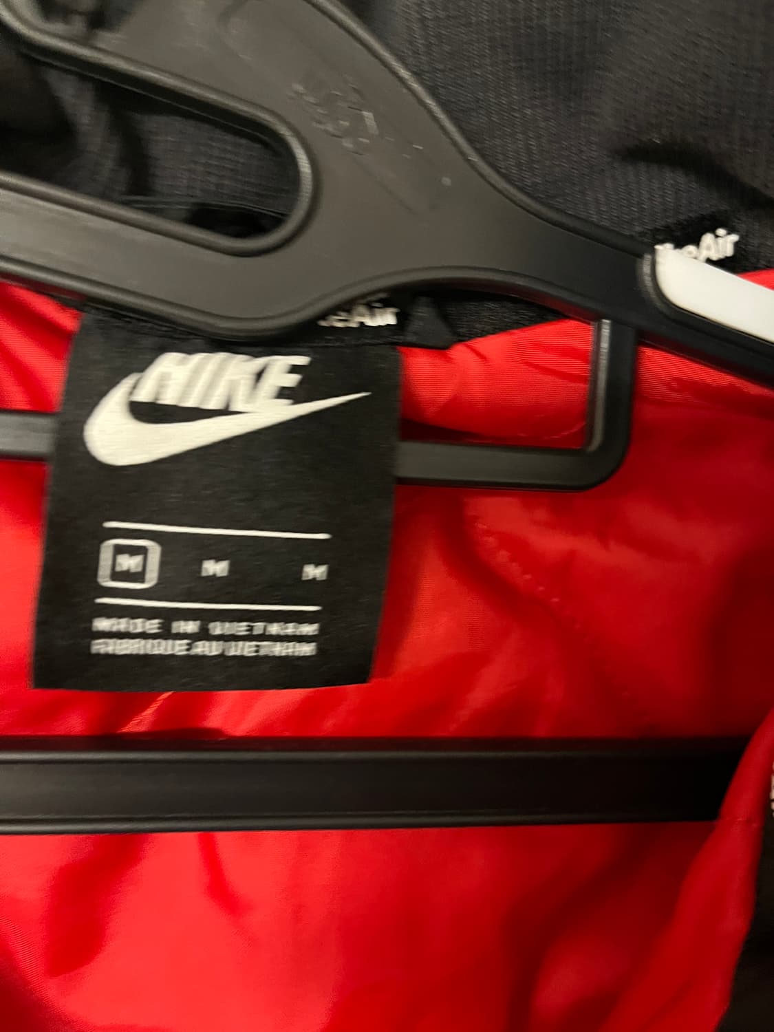 나이키 에어 윈터 플리스 베스트 조끼 레드/블랙 [95] 상품이미지6