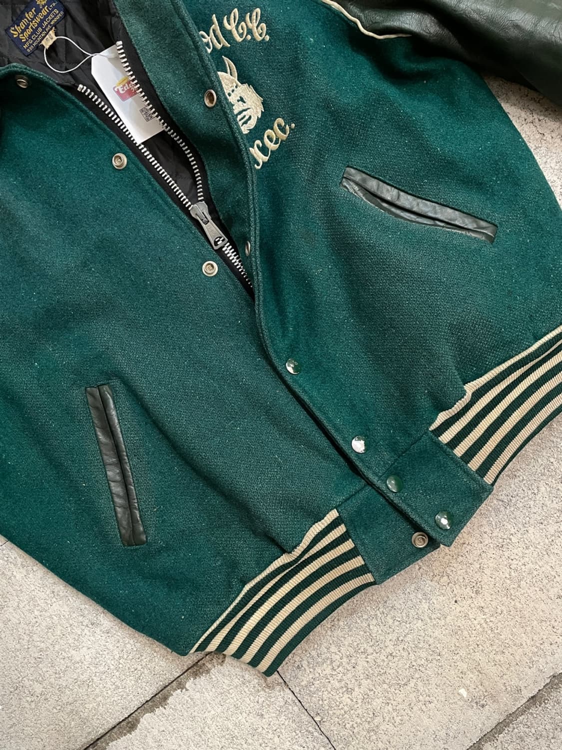 80s Shanter Sportswear 바시티 자켓 상품이미지4