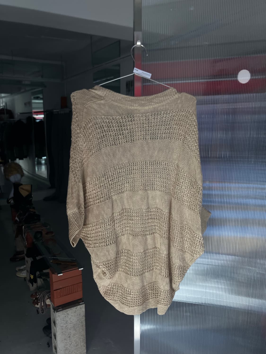 가오리핏 니트가디건  상품이미지3