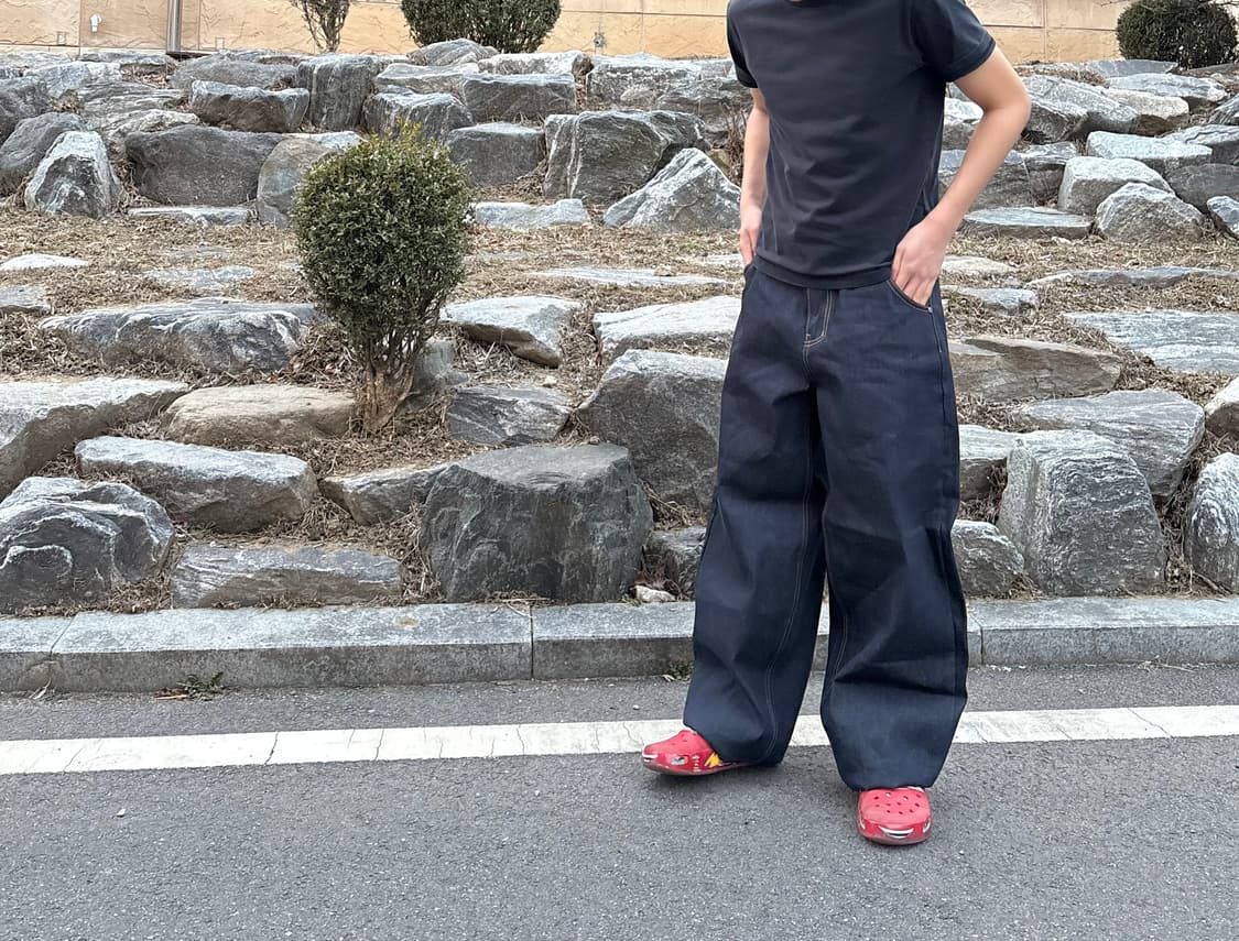 주문폭주 PH Denim Pants  [ 각 사이즈 재고 2개 ] 상품이미지3