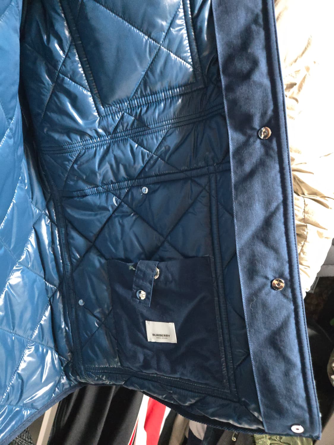 버버리 퀼팅자켓 (L-110) 사이즈 판매 상품이미지6