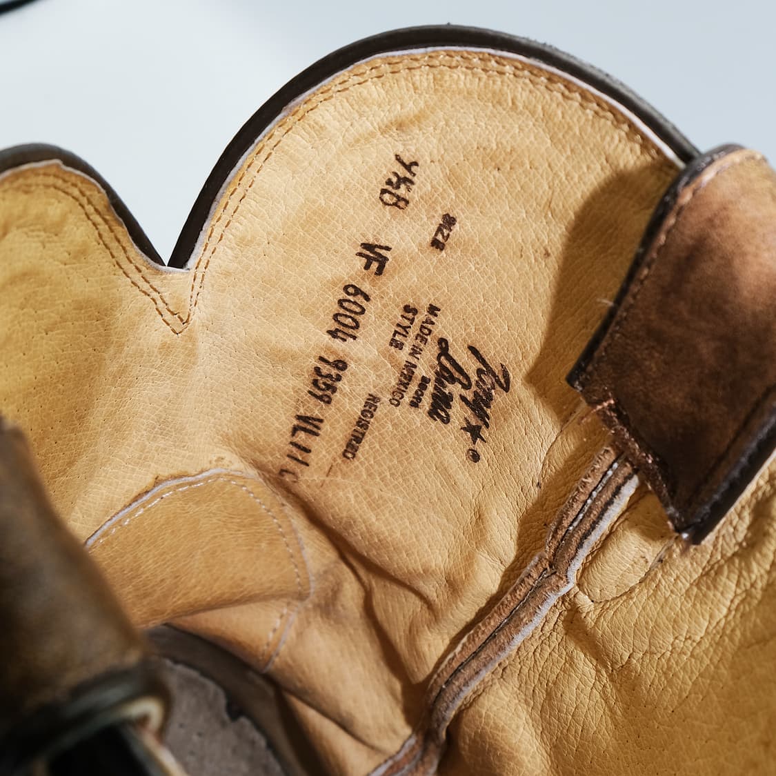 빈티지 토니 라마 웨스턴 레더 부츠 9.5B(260)사이즈 BT26004 상품이미지9