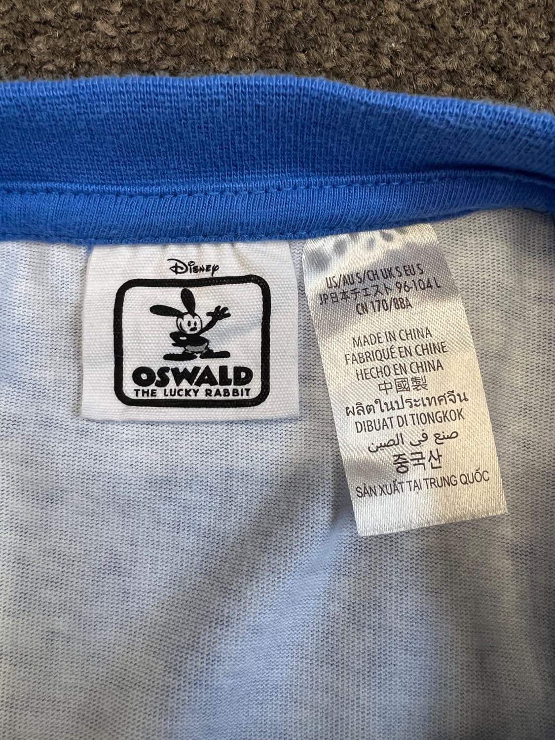 디즈니 오스왈드 긴팔 티셔츠 상품이미지6