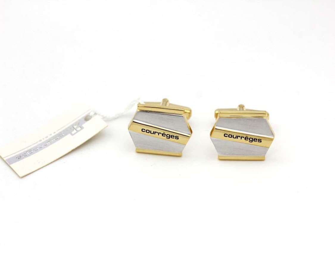 쿠레쥬 미사용 S등급 남자 명품 커프스 빈티지 상품이미지2