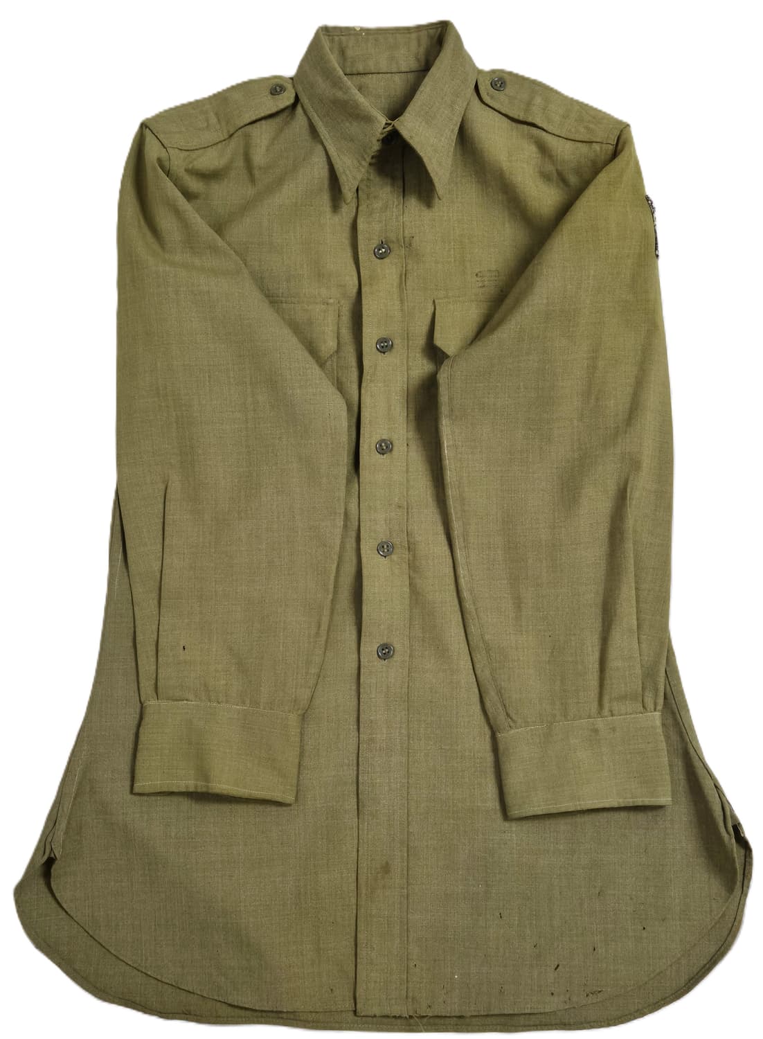 육군 구형 50년대 1군단 카키 정복 전투복 세트 (S) 상품이미지6