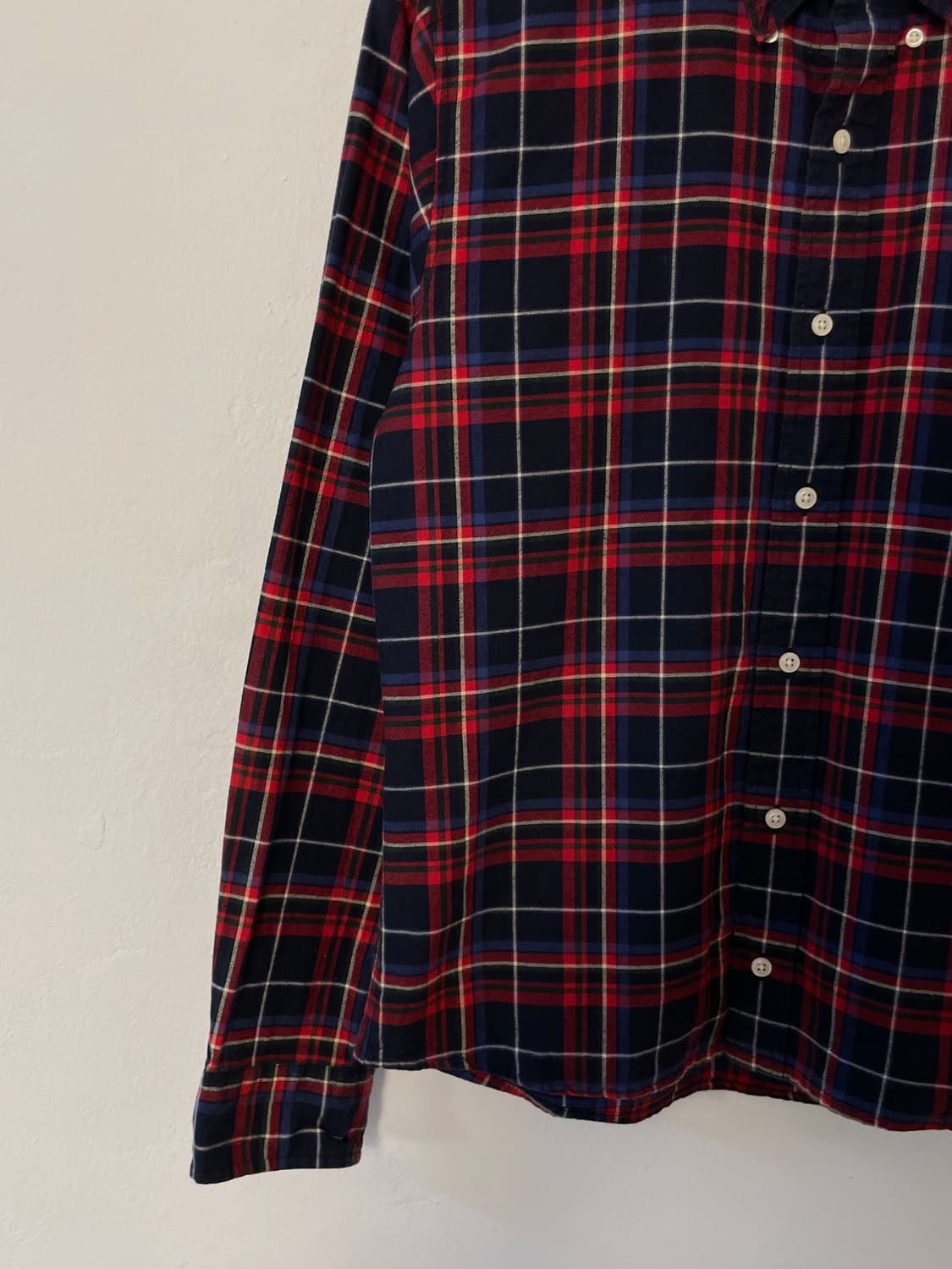 폴로 타탄 체크 셔츠  상품이미지3