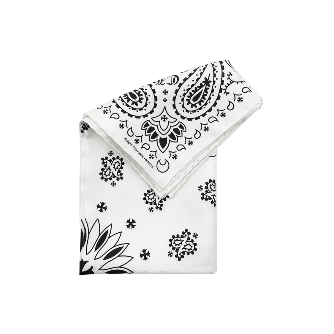 Chrome Hearts Silk Bandana White 상품이미지3