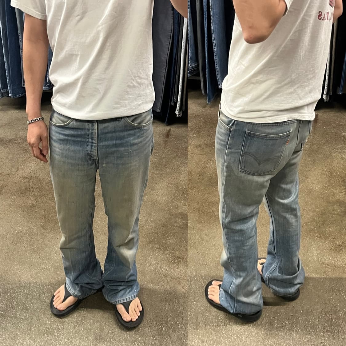 70s Levi646 벨바텀 (32““) 상품이미지7