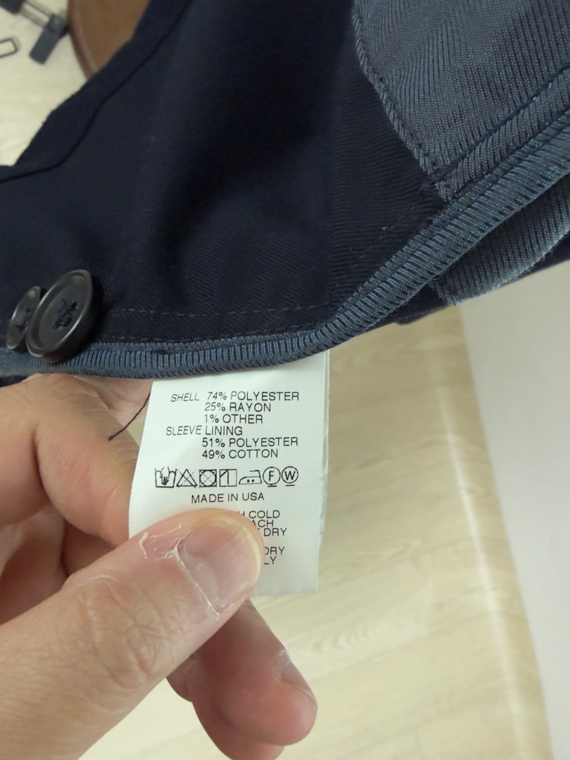 엔지니어드 가먼츠 22FW 로이터 자켓: 다크 네이비(도트) / S 상품이미지5