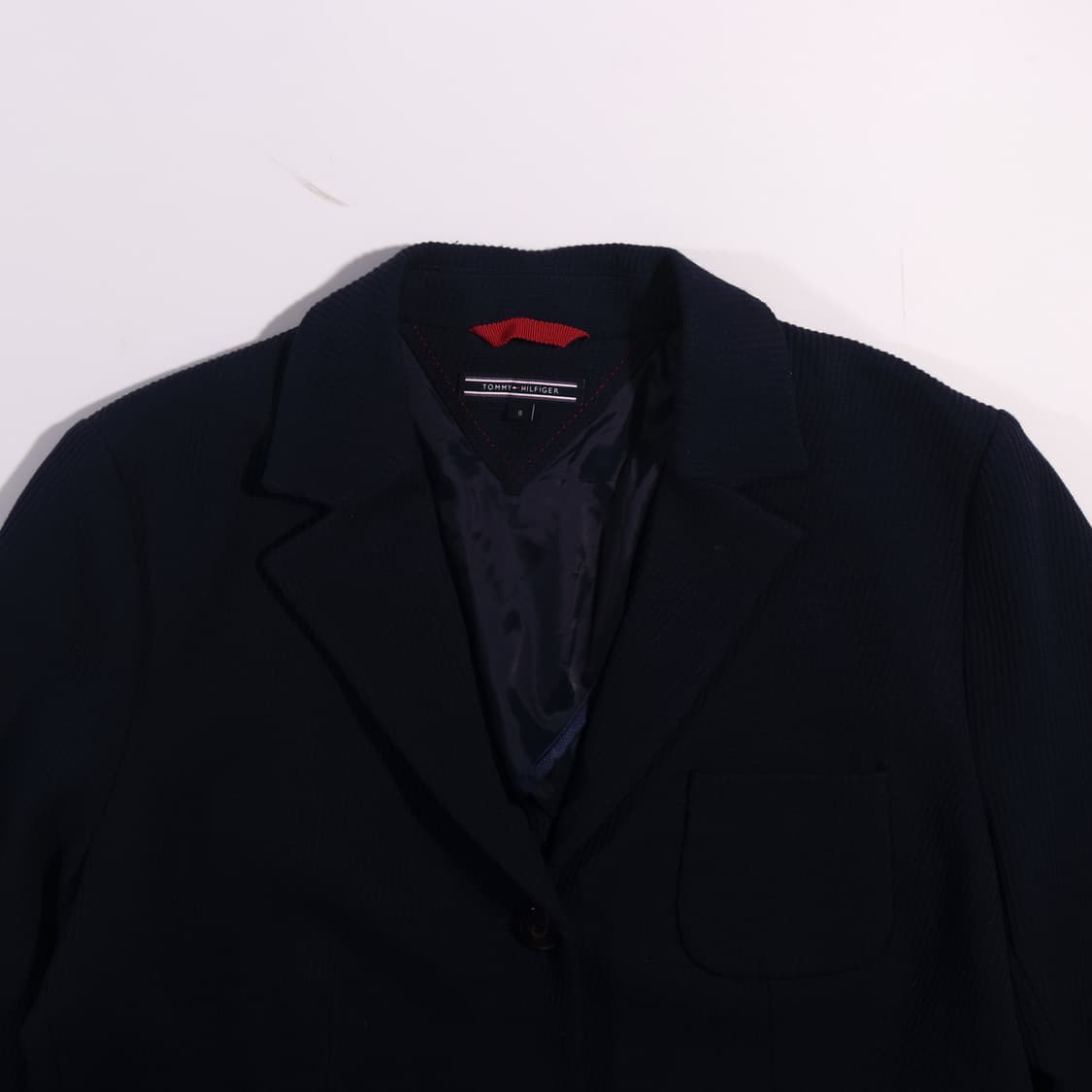 타미힐피거 코튼 네이비 블레이저 B707 상품이미지2