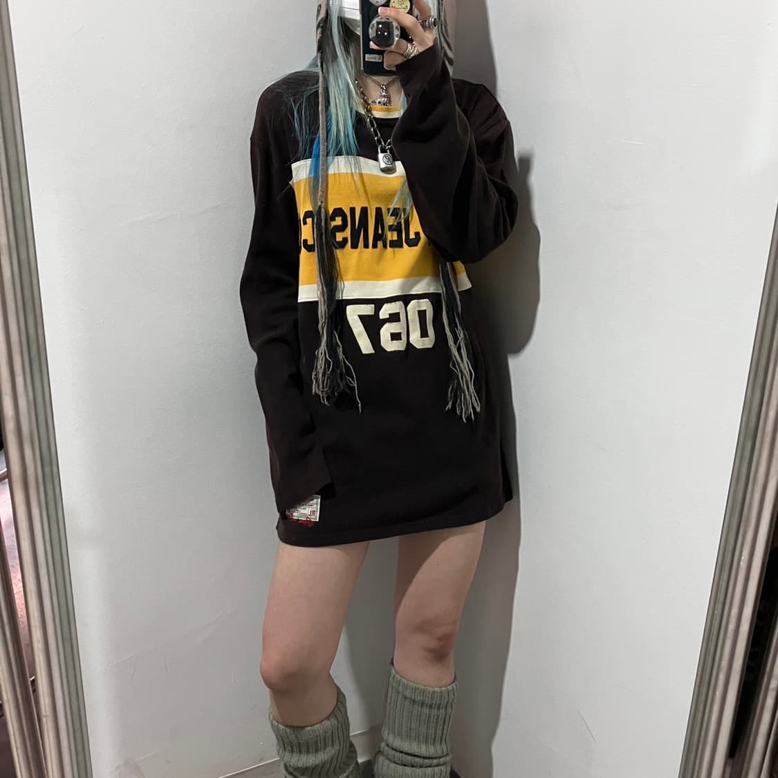 폴로 진 빅로고 럭비 맨투맨 상품이미지1