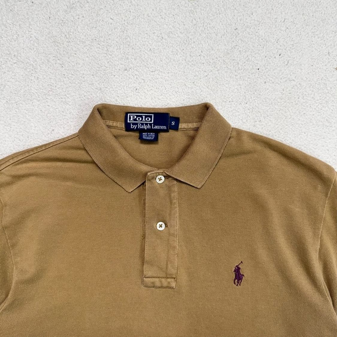 RALPH LAUREN PK 반팔 셔츠 베이지 S 상품이미지3