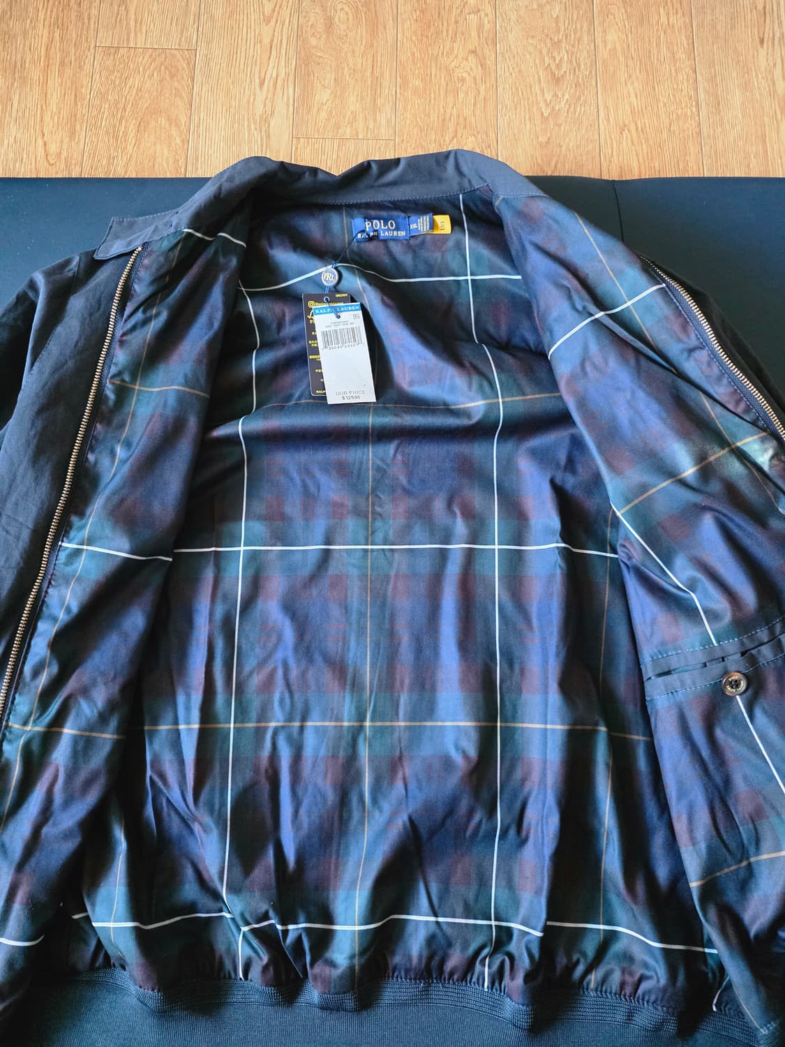 폴로 봄버자켓 네이비 2XL 상품이미지5