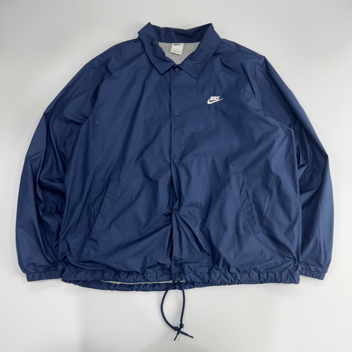 Nike 나이키 화이트 로고 네이비 바람막이 상품이미지3