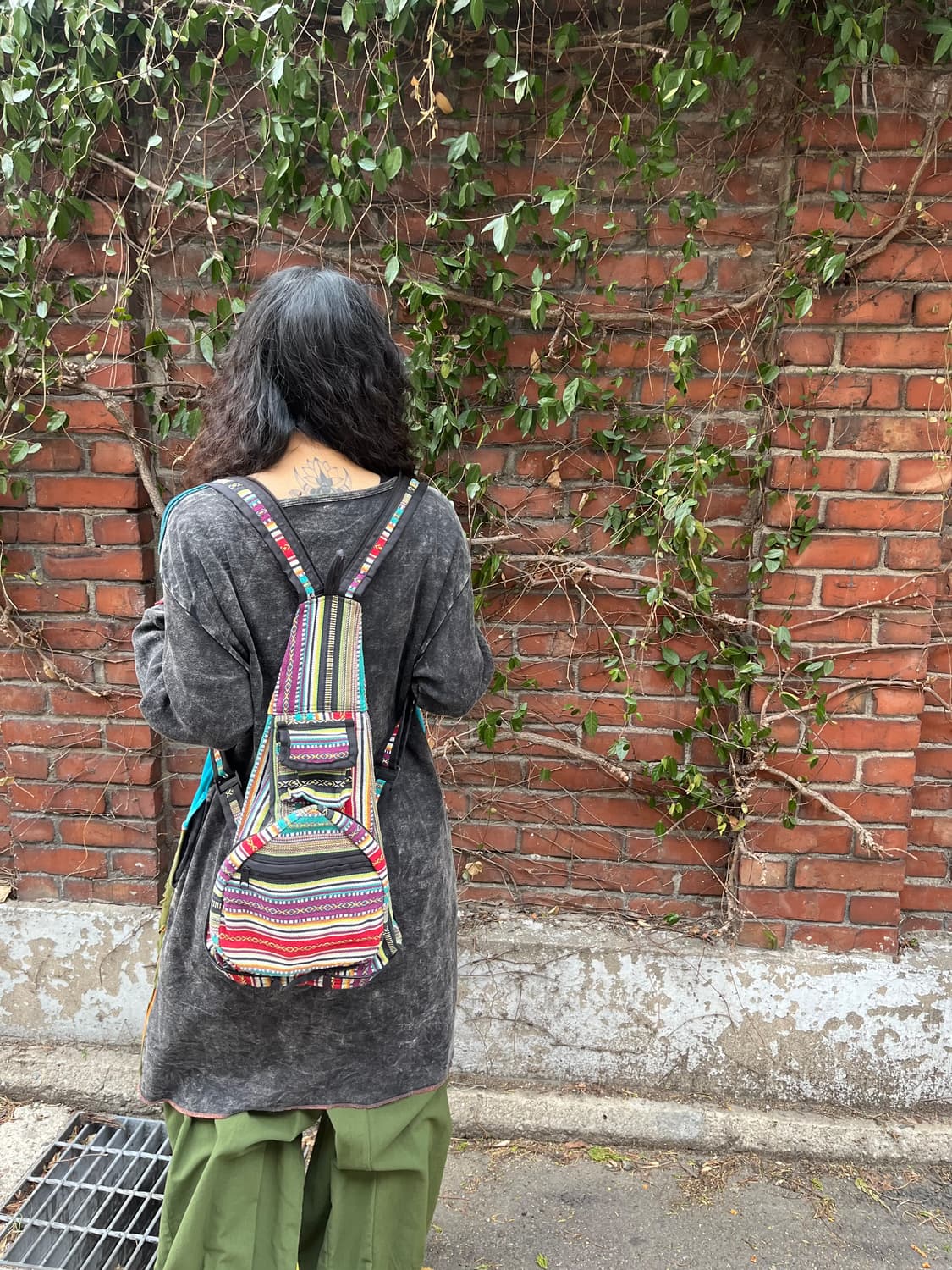 히피 자수패턴 백팩 상품이미지3