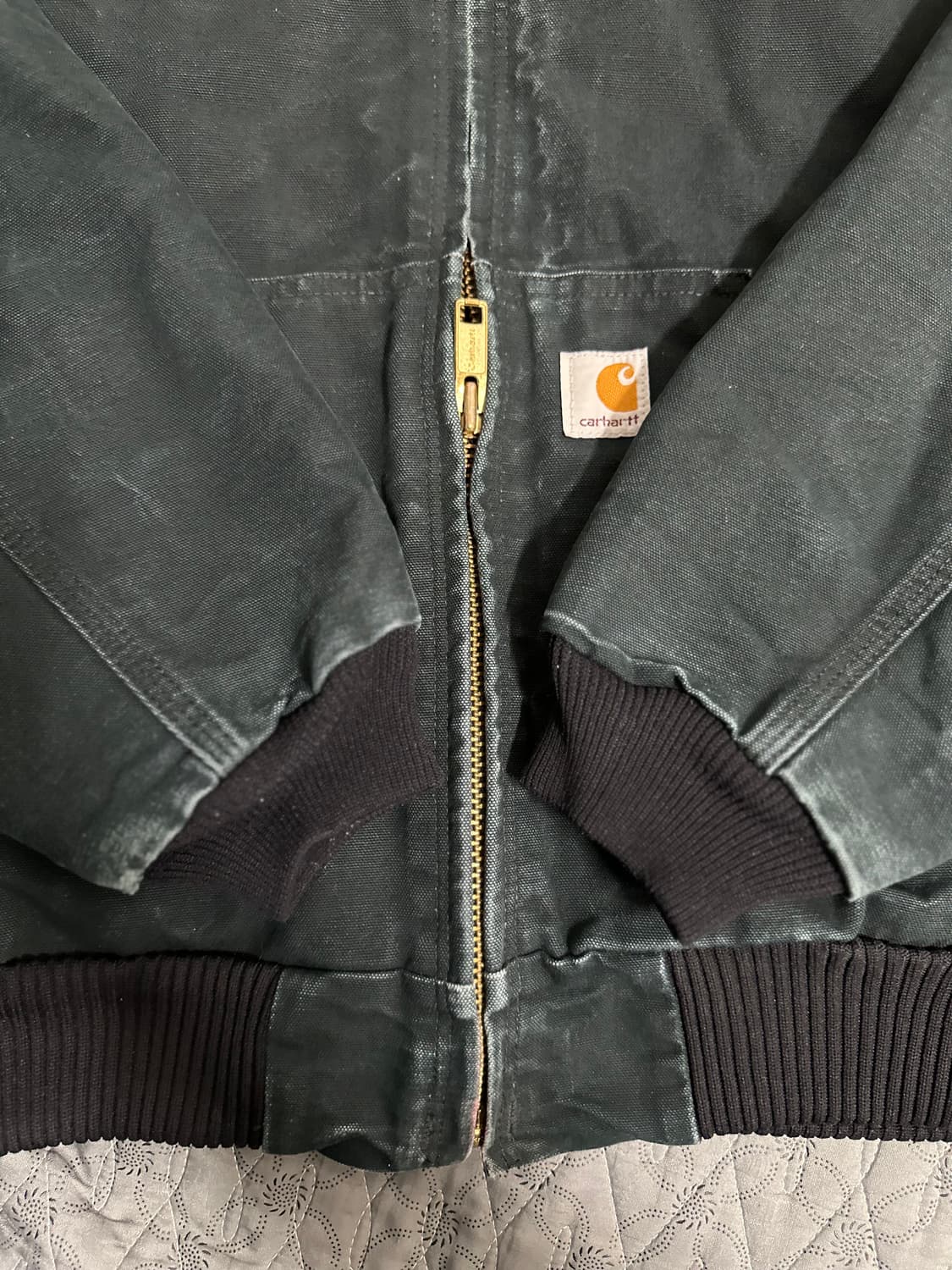 빈티지 칼하트 J140 BLK 액티브 자켓 상품이미지5