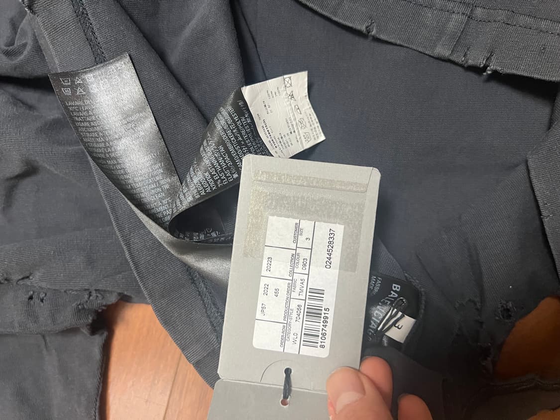 발렌시아가 리페어드 아이콘 반팔 티셔츠 3 사이즈 상품이미지3