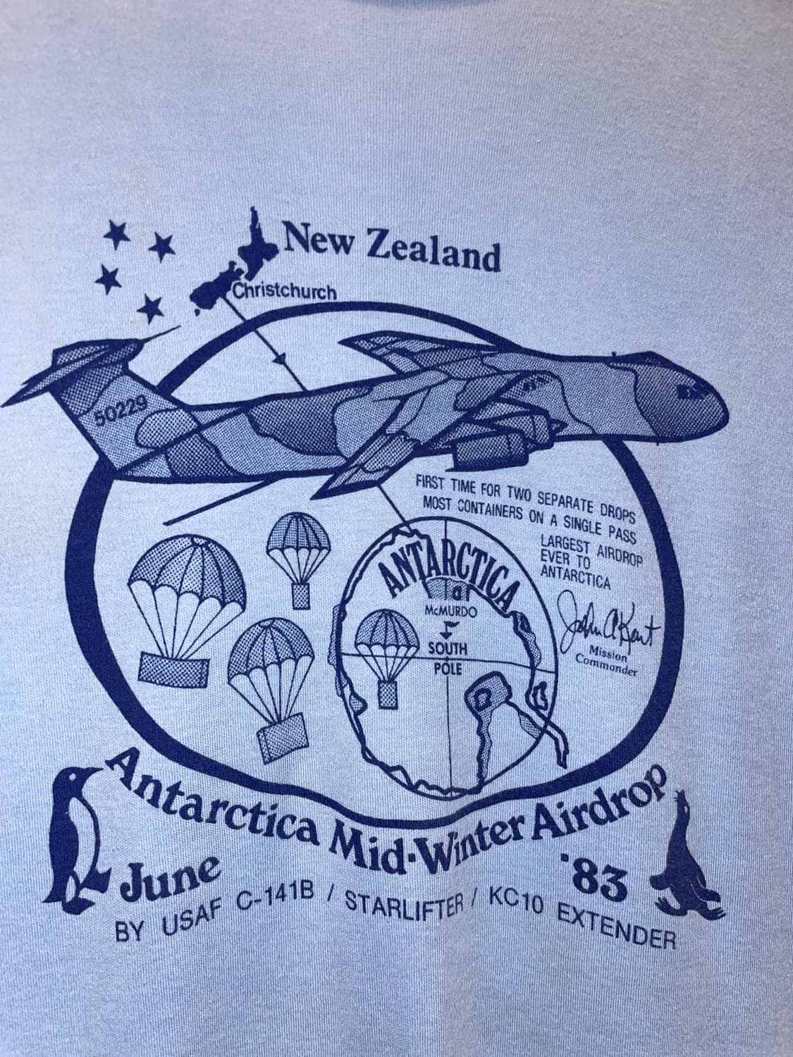1983 Vintage Hanes Antarctica Tee 상품이미지2