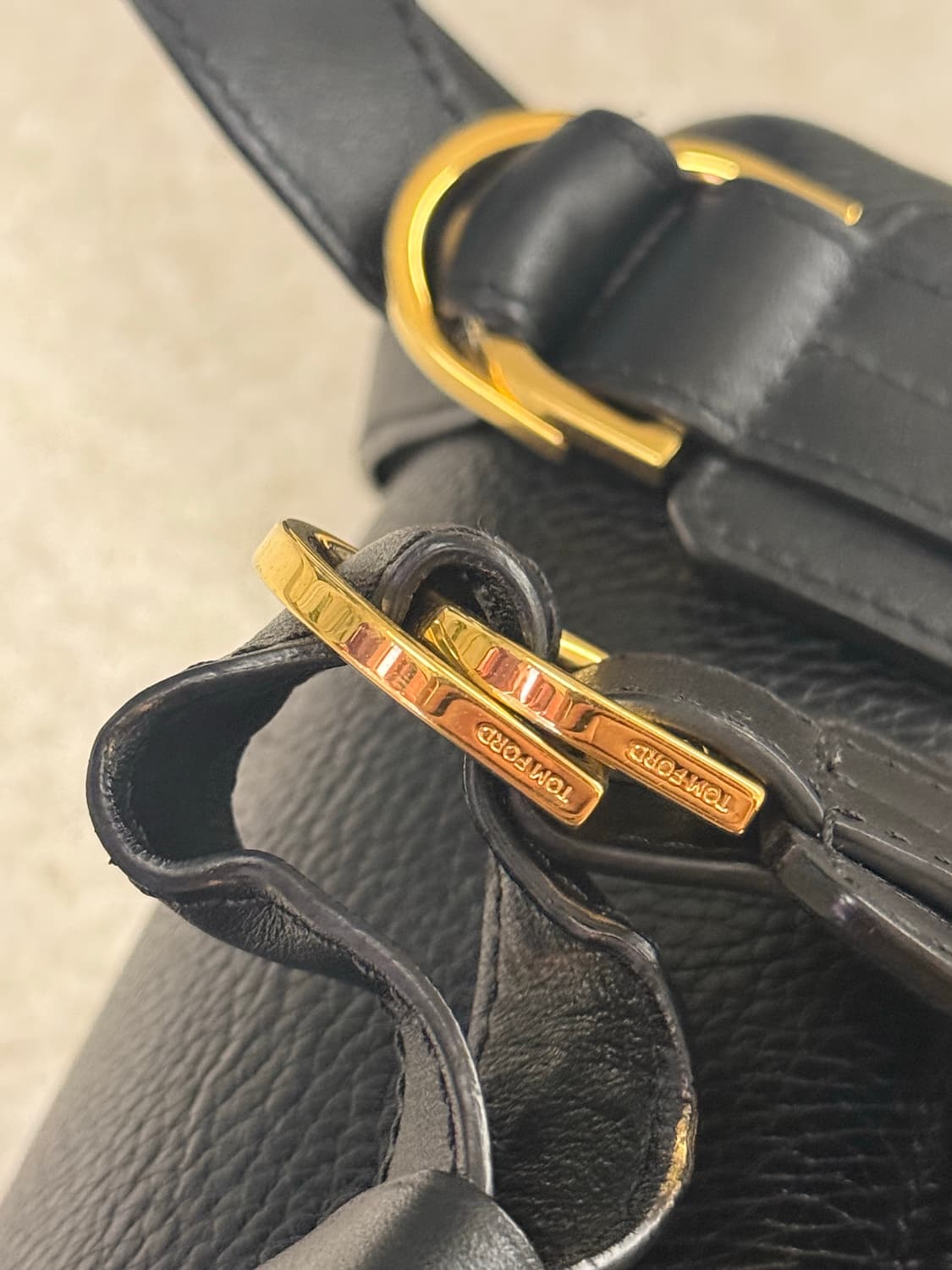 톰포드 버클리 지퍼 레더 백팩 상품이미지7