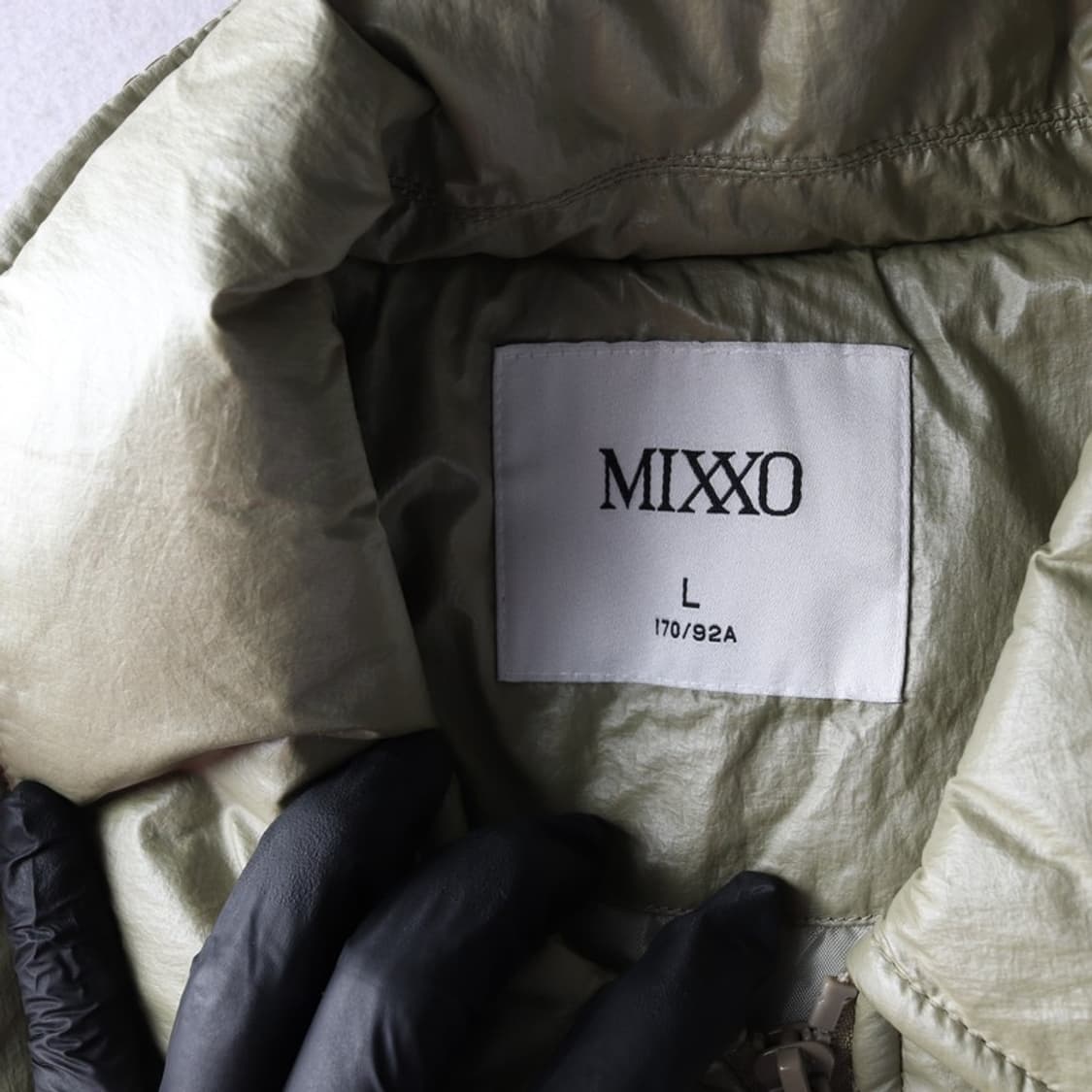 미쏘 퀼팅 경량패딩 L 상품이미지6