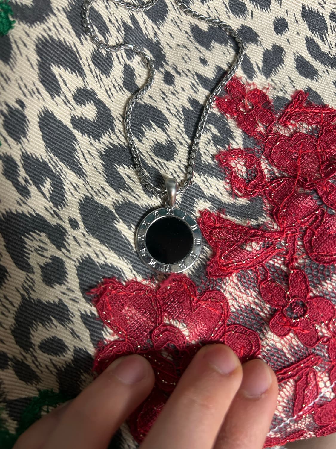 스틸 은 목걸이 상품이미지3