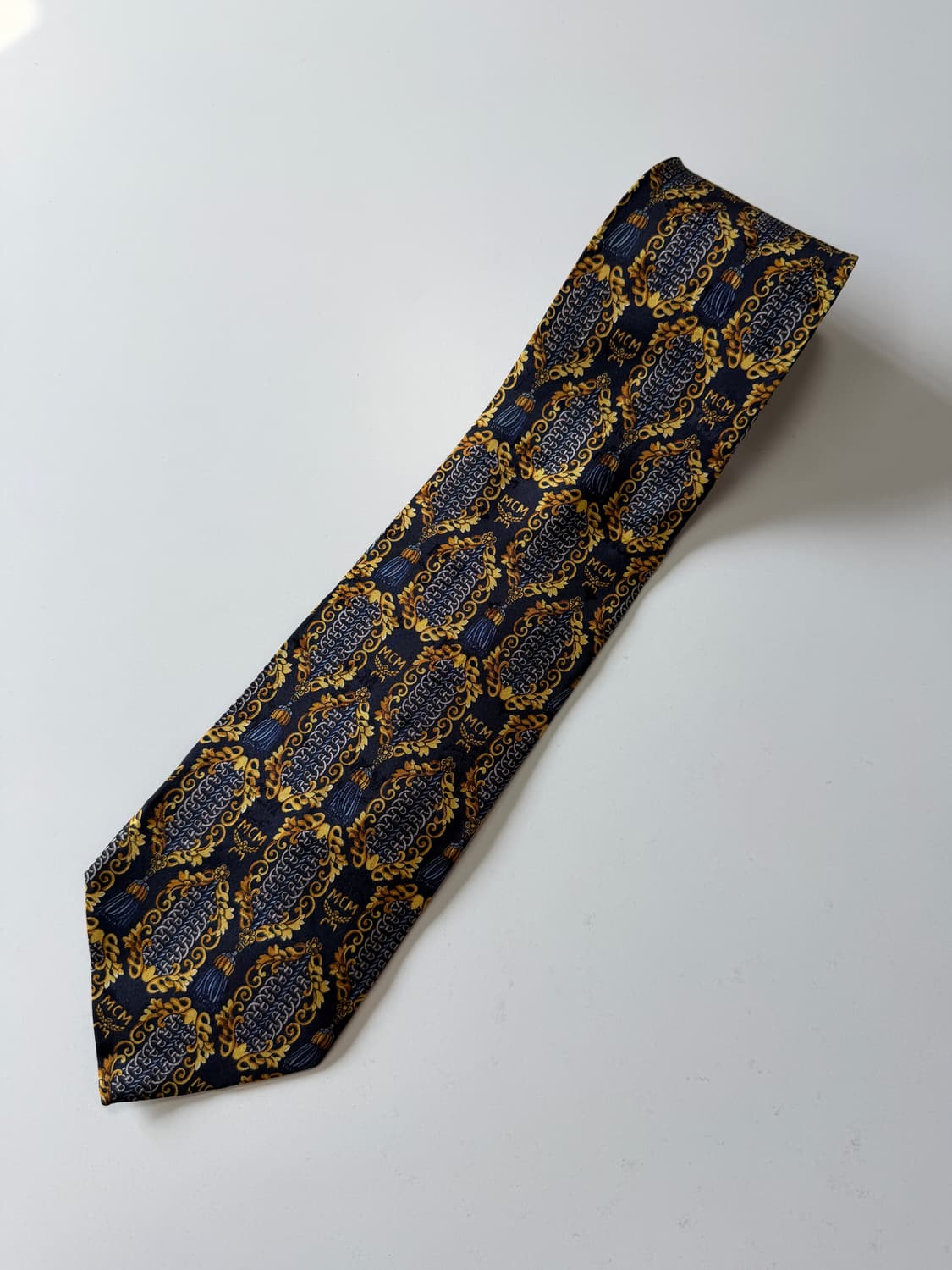 MCM 실크 넥타이 9.2cm 상품이미지1