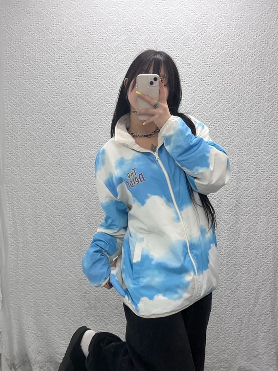 널디 레인보우 스카이 리버시블 양면 양털 후리스 110 C07447 상품이미지1