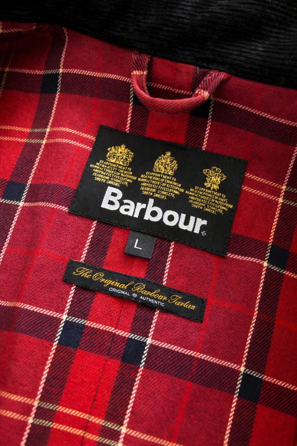 바버 인터네셔널 Antique 자켓 L 상품이미지6