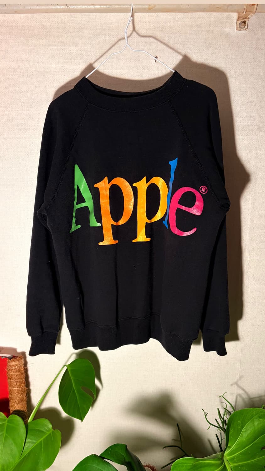 빈티지 애플 스웻 90s apple 상품이미지1