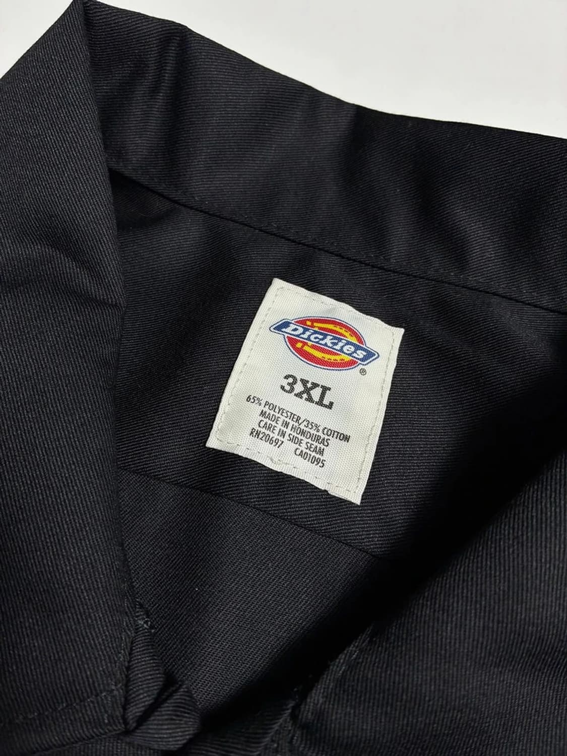 디키즈 Dickies 플랩 포켓 블랙 반팔 워크 셔츠 R2005 상품이미지6