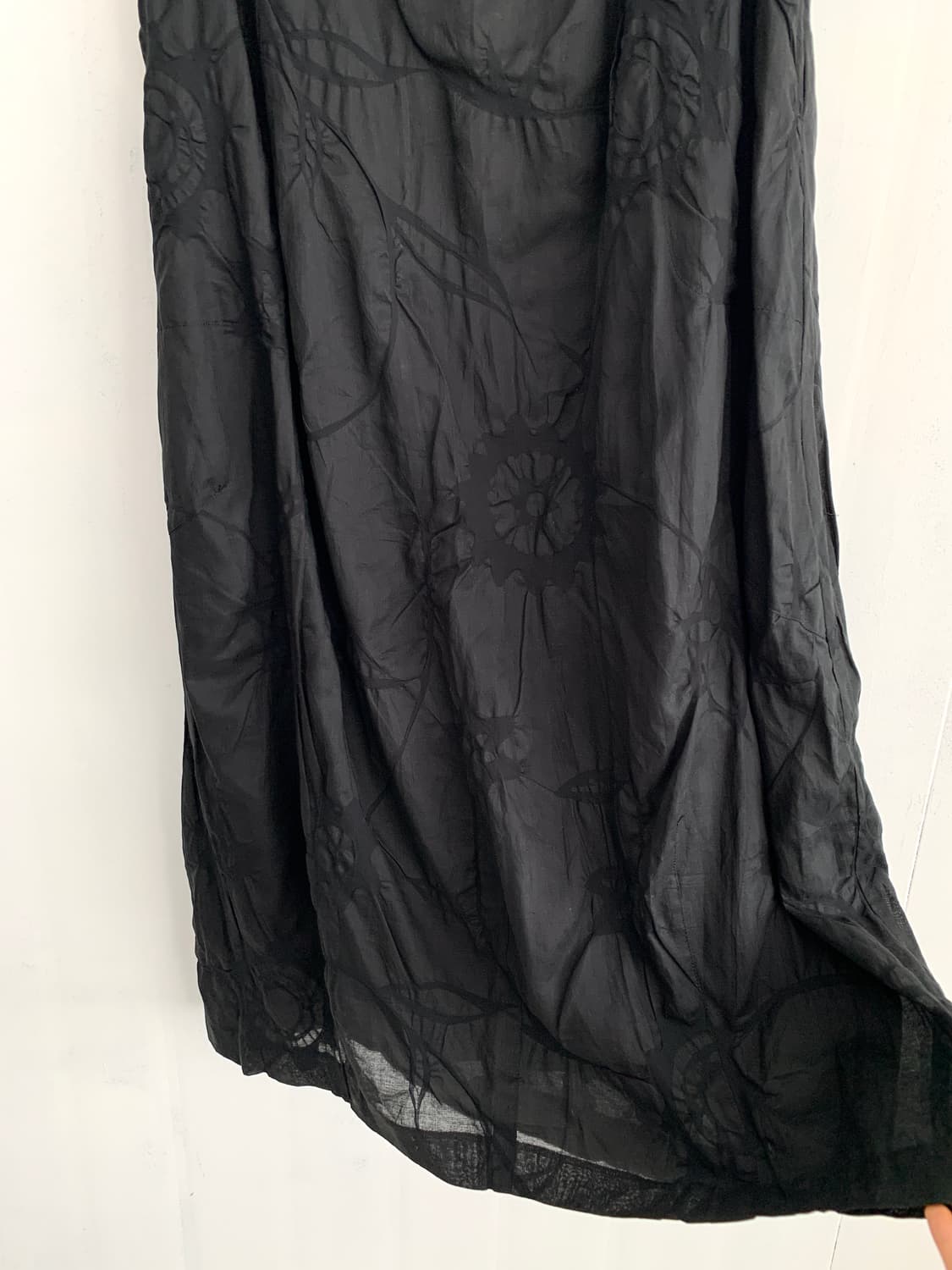 Sensounico Avant-Garde Black Long Skirt 상품이미지8