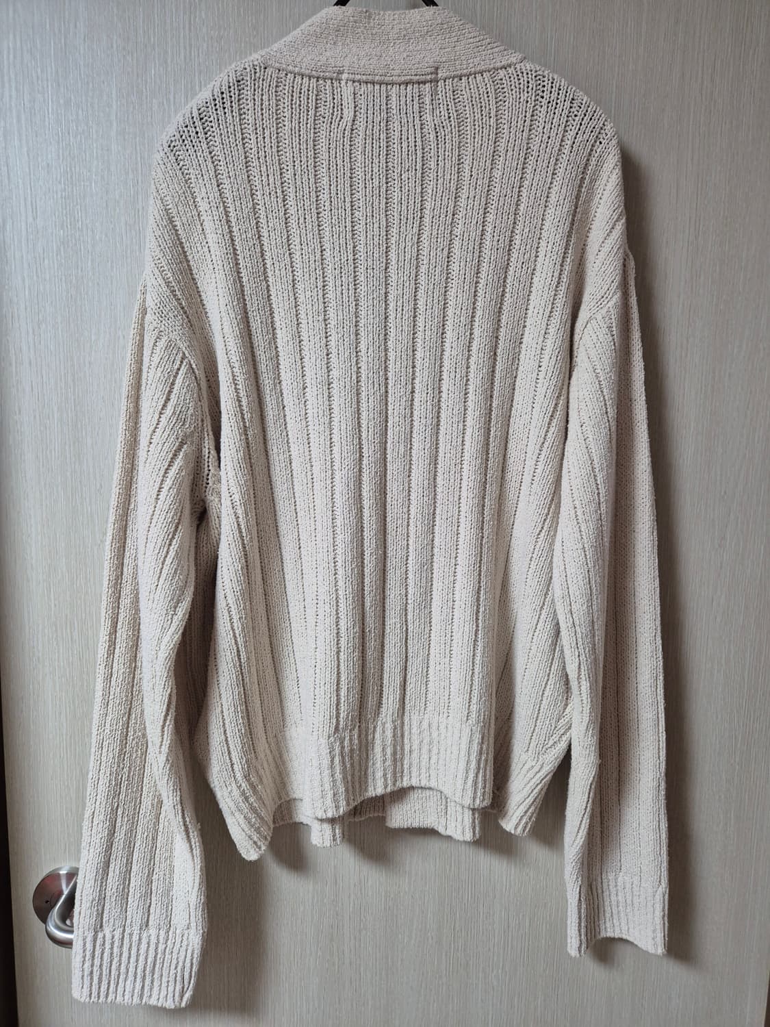 세터 파로 오버 사이즈 부클 가디건  라지 상품이미지5