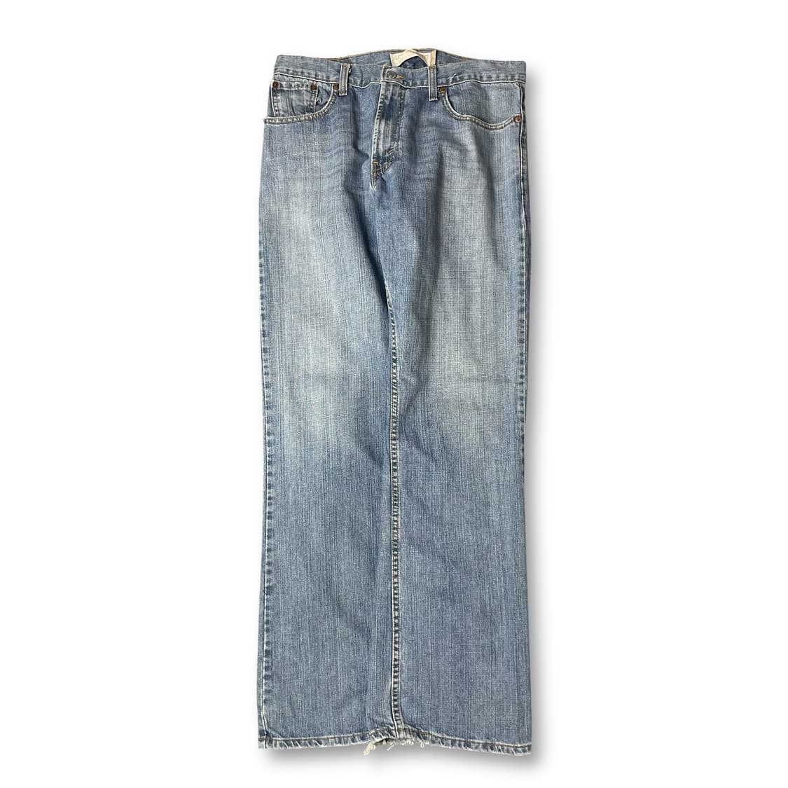 (35) 리바이스 527 로우부츠컷 연청 데님 팬츠 상품이미지1