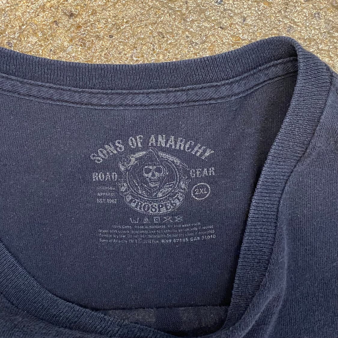 미국 빈티지 레어 선즈 오브 아나키 락티셔츠 반팔티 상품이미지5
