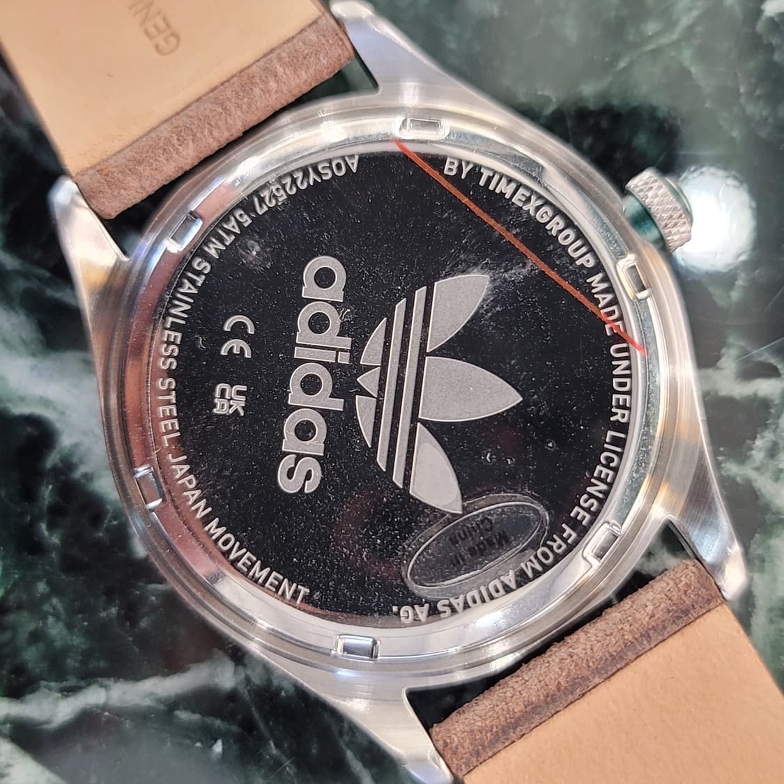 아디다스 빈티지 브라운 가죽시계  상품이미지7