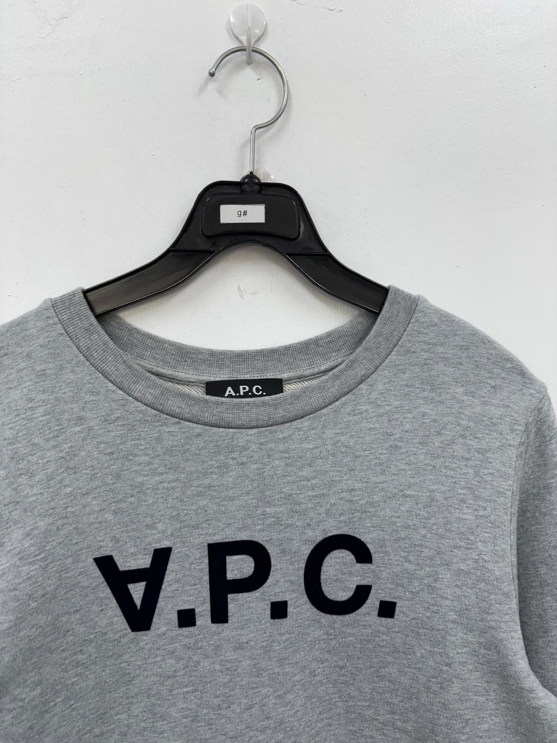 APC 아페쎄 우먼 맨투맨 상품이미지2