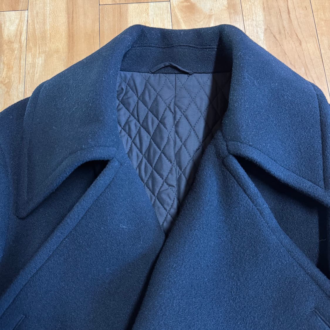 요괴 Yokoe 남성 피코트 블랙 L 상품이미지3