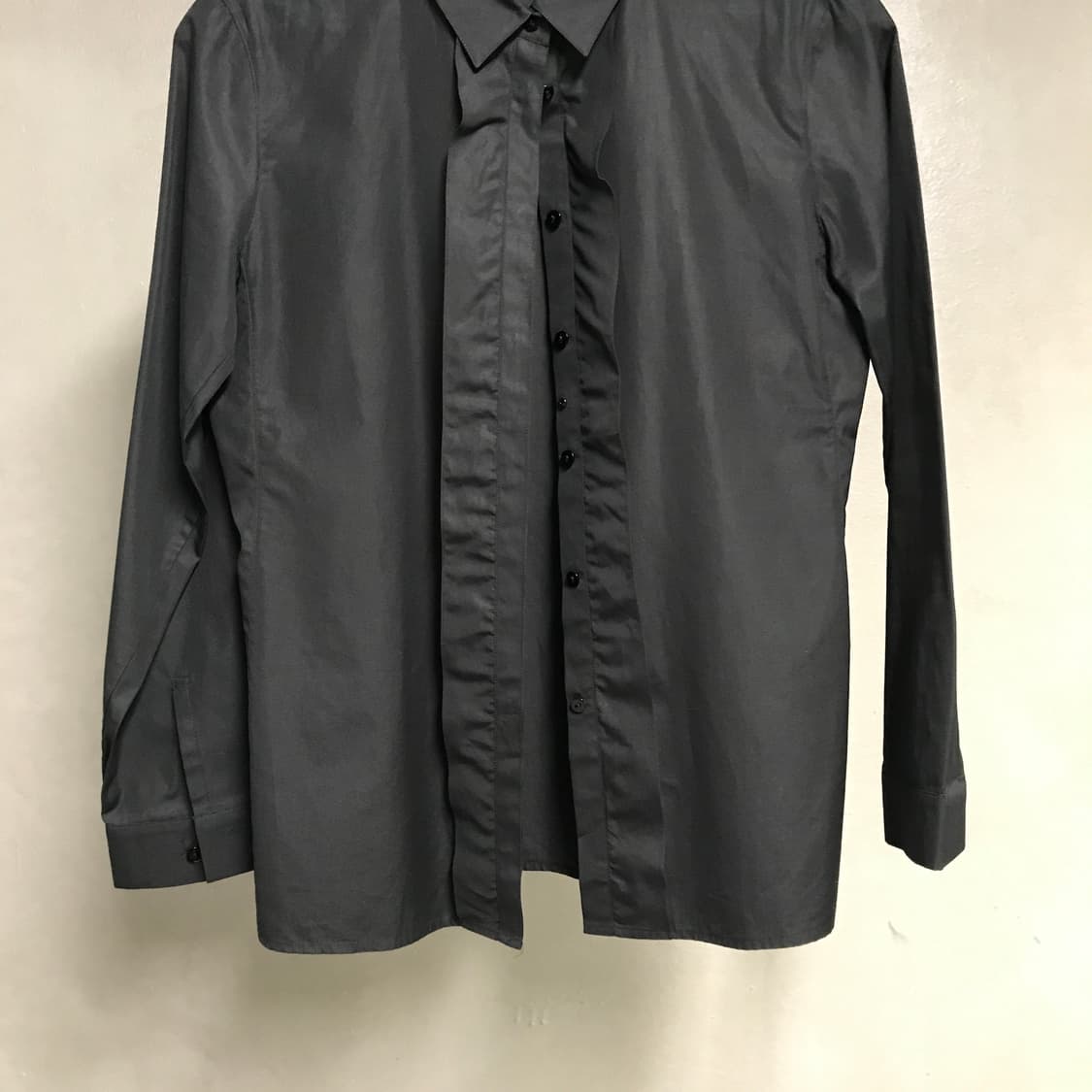 질샌더 블랙 셔츠 34(W) 상품이미지3