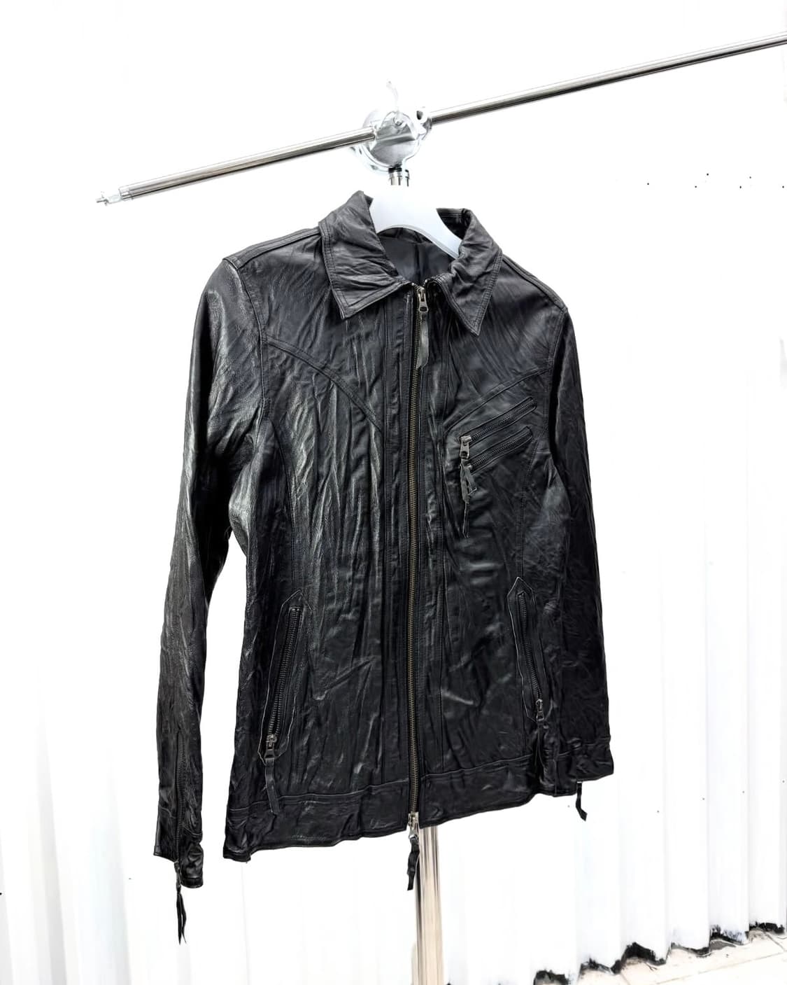 Evolution pig skin biker jacket 상품이미지1
