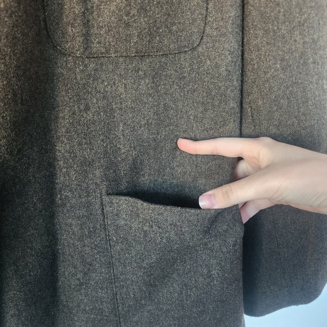 스튜디오 톰보이 자켓 브라운 상품이미지5