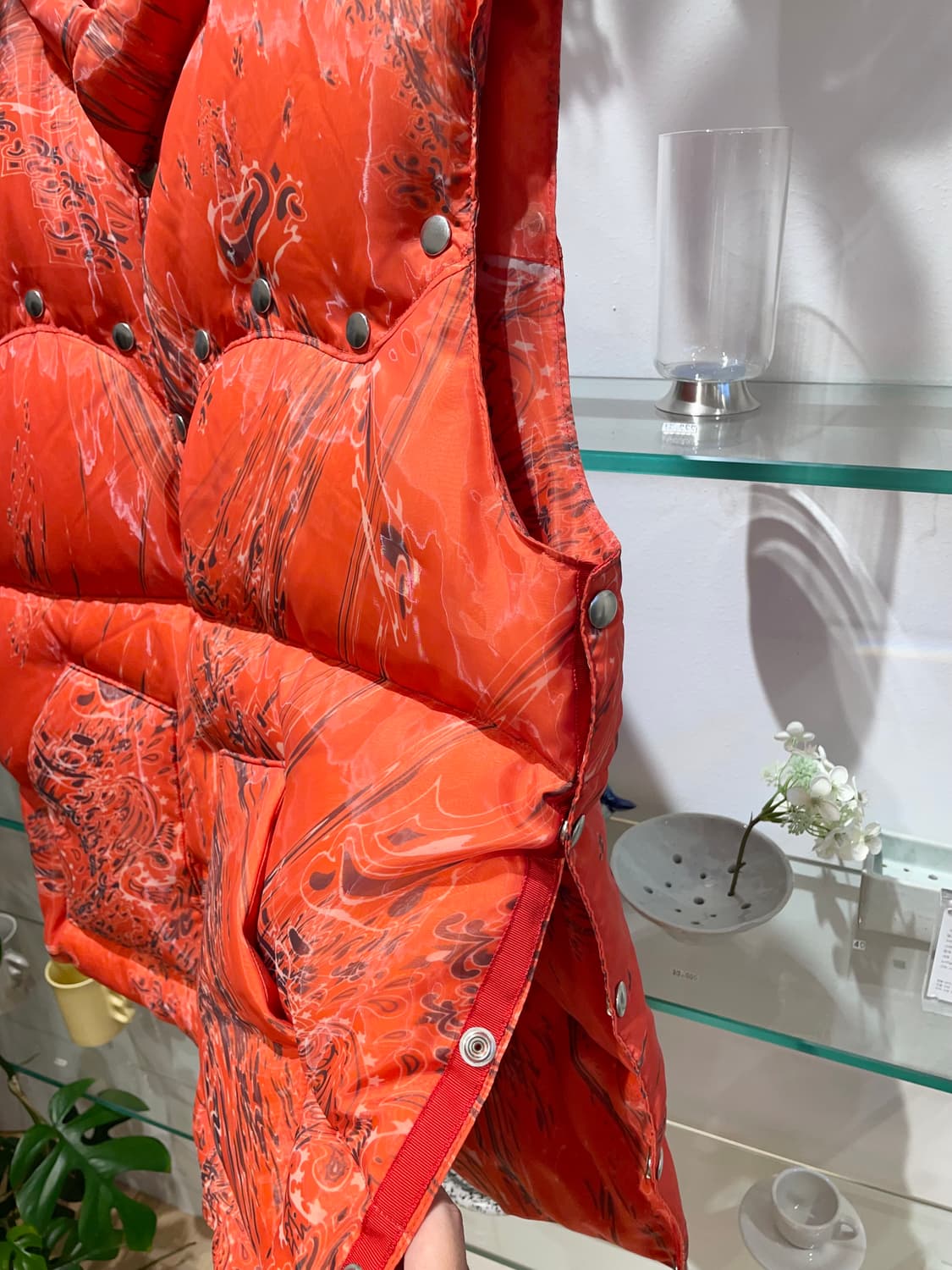 MASU awmarbel bandana puffer vest 상품이미지4