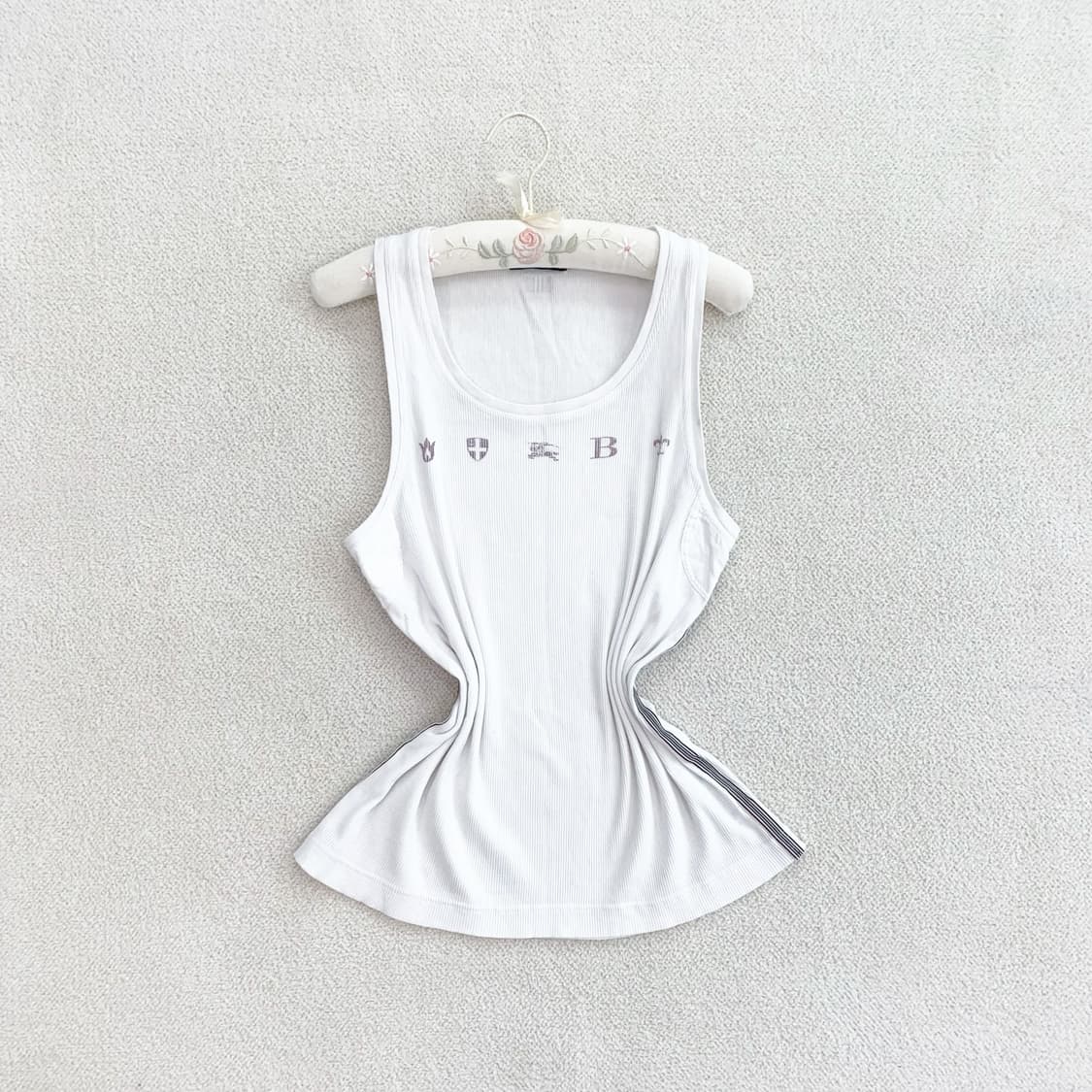 Burberry ♥ 버버리 로고 골지 슬리브리스 상품이미지1