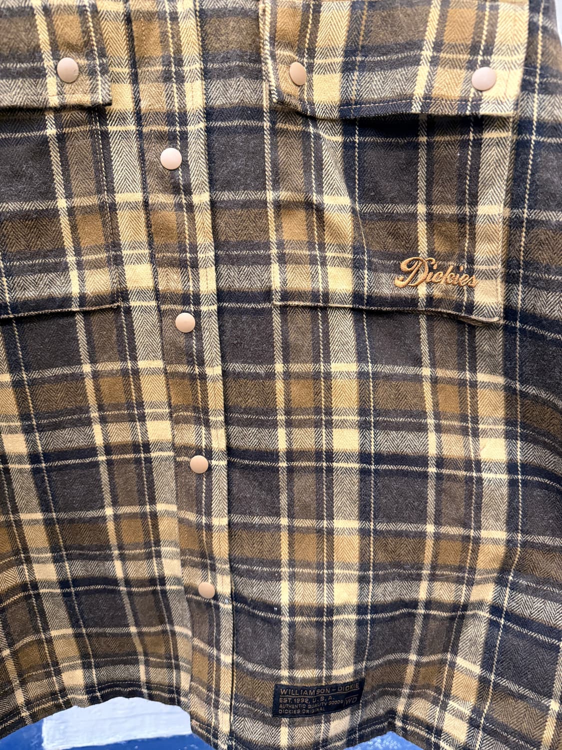 Dickies 디키즈 스트릿 체크 셔츠 상품이미지5